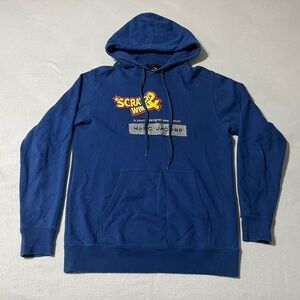 Marc Jacobs X Idea Scratch And Win Designer Blue Hoodie Sweatshirt Size‎ XS